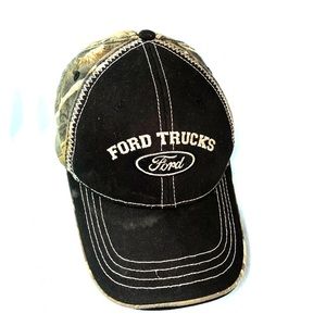 COPY - HB Headwear | FORD Trucks Black/Camo Hat OS